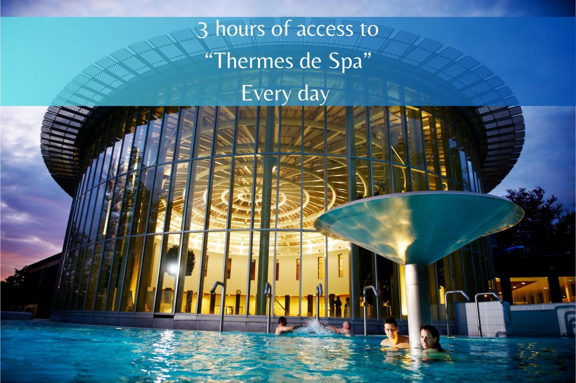 Les Thermes De Spa By La Cour De La Reine Hotel, Suites & Acces Gratuit Au Centre Thermal Dış mekan fotoğraf